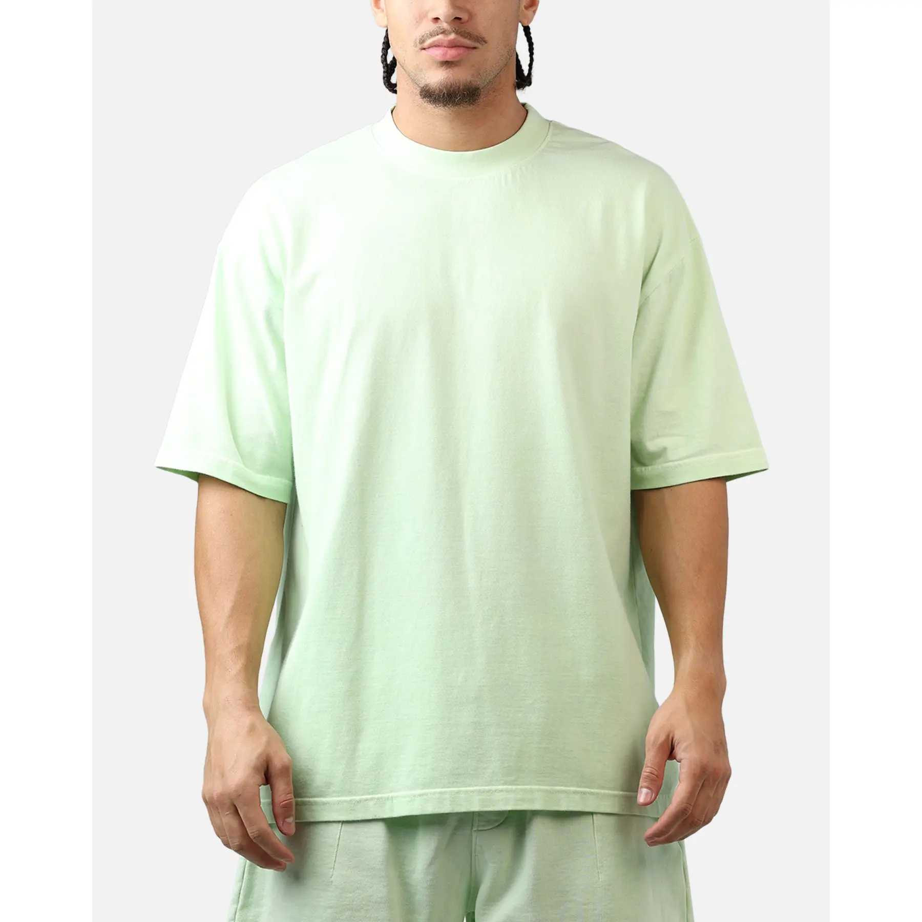 American Thrift Short Sleeve T-Shirt Washed Lime