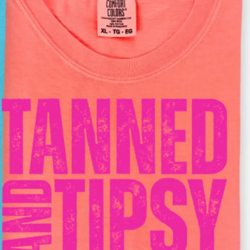 Comfort Colors Summer Shirt, Trendy Summer Tee