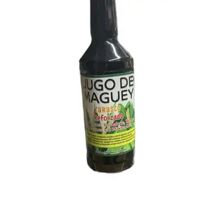 JUGO DE MAGUEY REFORZADO MORONEL,GUANABANA Y HIERBA DEL CANCER (1 BOTELLA DE UN LITRO)
