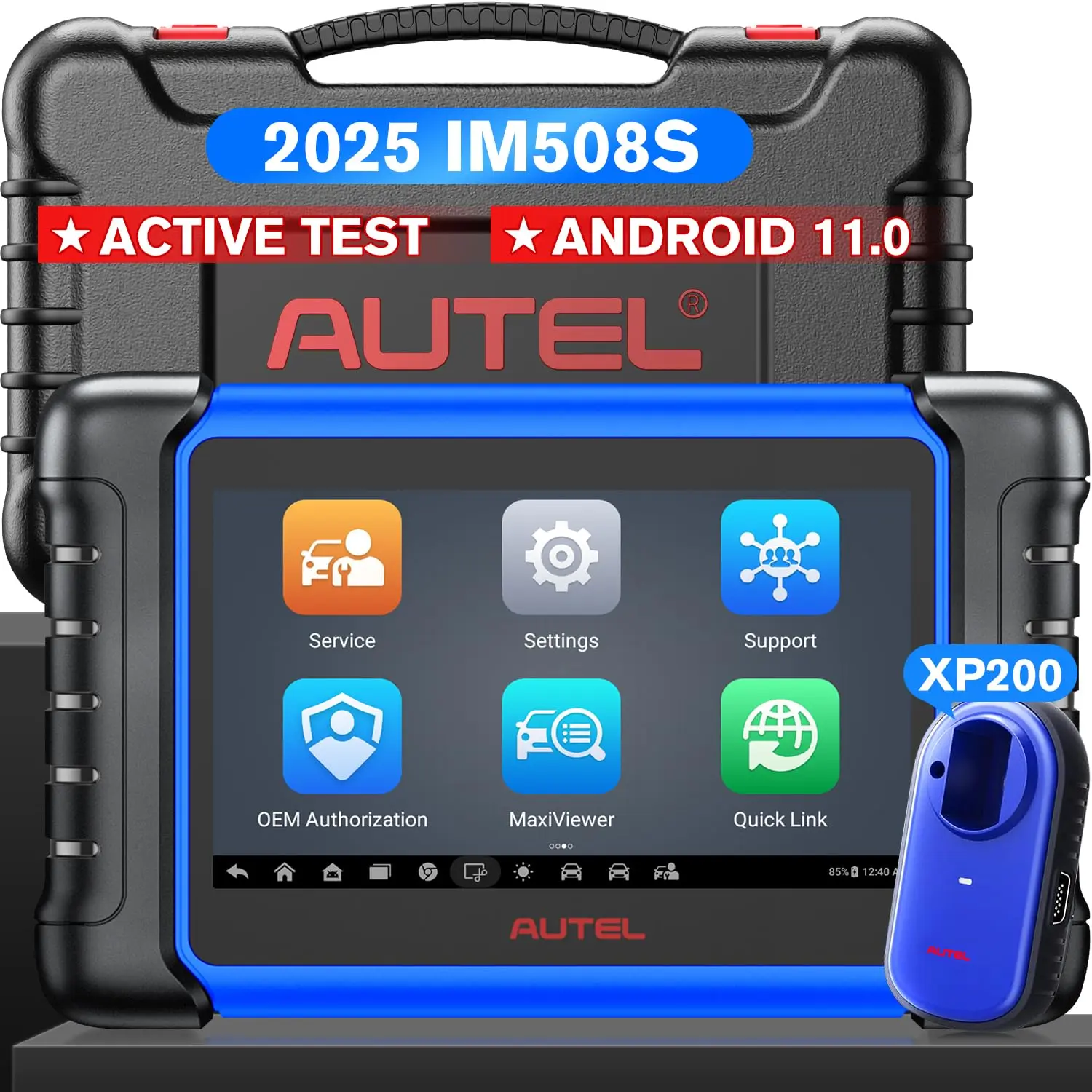 Autel MaxiIM IM508S: 2026 Automotive Diagnostic Tool with XP200, Smart & Expert Mode, 3000+ Active Tests, 40+ Resets, OE All System Diagnose & Bidirectional, Android 11, 4G+64G, Upgrade of IM508 KM100 Bi-Directional, Summervibes