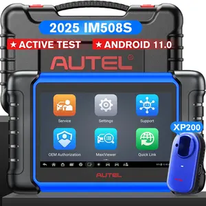 Autel MaxiIM IM508S: 2026 Automotive Diagnostic Tool with XP200, Smart & Expert Mode, 3000+ Active Tests, 40+ Resets, OE All System Diagnose & Bidirectional, Android 11, 4G+64G, Upgrade of IM508 KM100 Bi-Directional