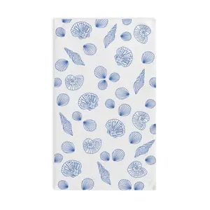 Slightly Subtle Anti Trump Coastal Shell Hand Towel, Nautical Kitchen Towel, Beach Decor, Ocean Inspired Gift, Coastal Living Essentials, Summer Style