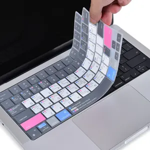 MacBook Pro 14 inch Keyboard Cover for 2025 2024 2023 2022 2021 MacBook Pro 14 & 16 M4 M3 M2 M1 Pro/Max A3401 A3112 A3185 A2442 A2918 A2992 A2780 A2991  OS Shortcut Hot  Protector