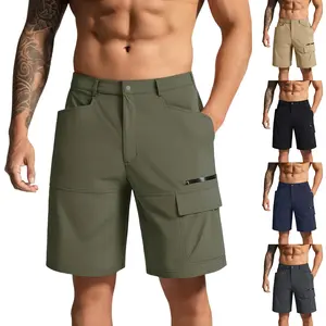2026 New Men's Summer Cargo Shorts Multi-Pocket Outdoor Travel Pants