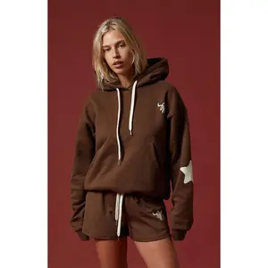 WISH ME LUCK Women's Forever Paradise Oversized Hoodie