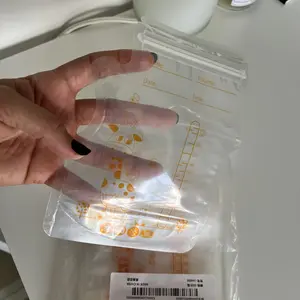 8oz Breast Milk Storage Bag, 30pcs/set Breast Milk Bag with Spill Proof Drainage, Flat Type Milk Storage Bag for Home Use