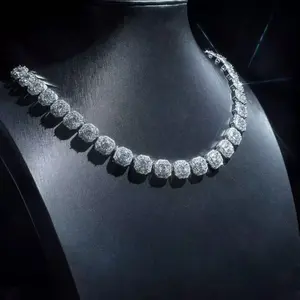 2141 Trap Star Bling Necklace – Fully Paved Sparkle, Heavy-Duty Vibe for True Streetwear Fans
