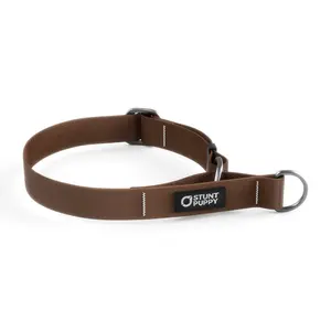 Martingale Limited-Slip Collar Bark Monochrome