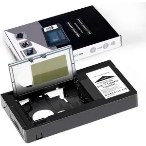 VHS-C to VHS Motorized Cassette Adapter - Tape Converter for Playback on Standard VHS Players. for VCA115 (Not Compatible with Hi8, 8mm, or Mini DV Tapes)
