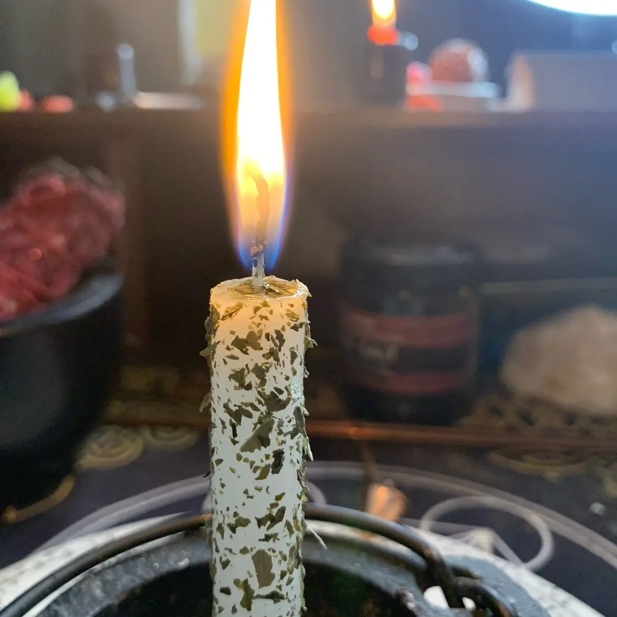 Wish a wish candle spell  (THIS IS NOT A PHYSICALLY SHIPPED ITEM!) Traditional