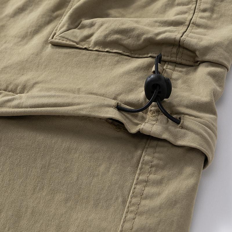 Heavy Duty Washed Cotton Pants for Outdoor Work, Hiking, Camping, Gym & Everyday Casual