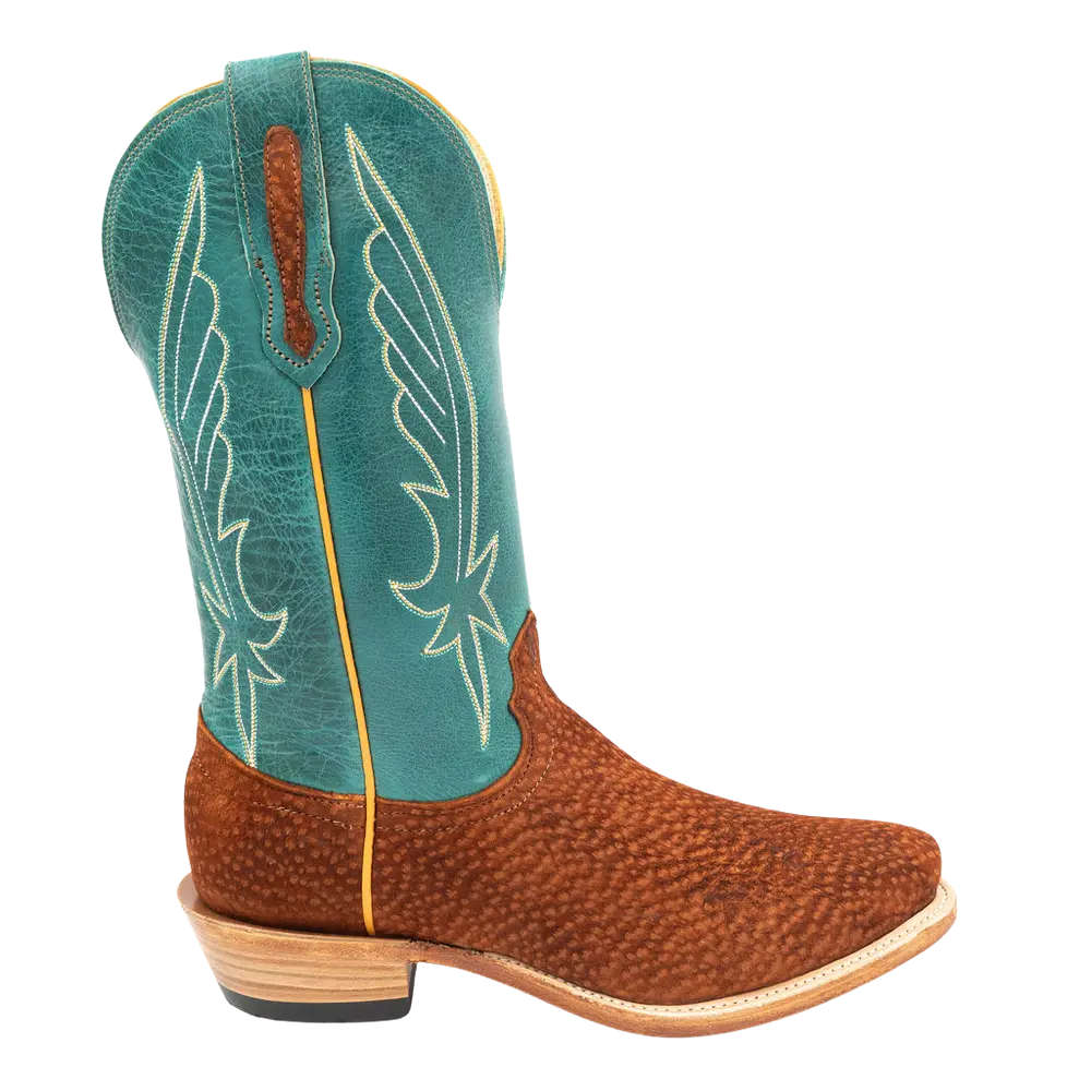 Carpincho w/ Turquoise Eagle Cowboy Boot