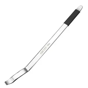 Durable Metal Tire Lever with Non-Slip Rubber Handle, Universal Tire Removal Tool, Efficient Car Repair and Maintenance