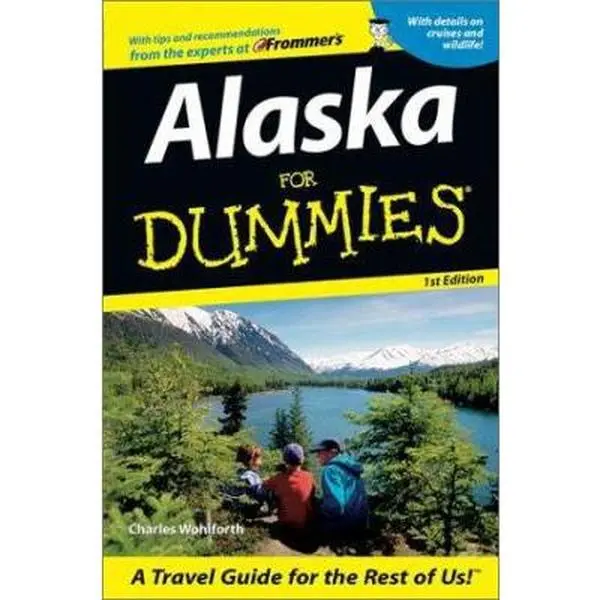 USED Book - Alaska For Dummies (Dummies Travel) by Charles P. Wohlforth (Paperback) - english