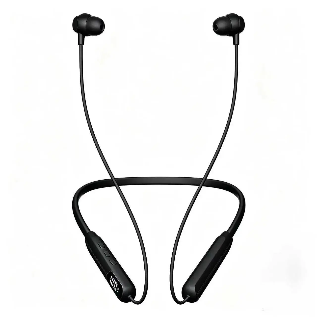 Neckband Wireless Bluetooth Earbuds, LED Power Display Magnetic Sport Headphones, 100H Playtime Earphones for Gym Daily Travel Gifts