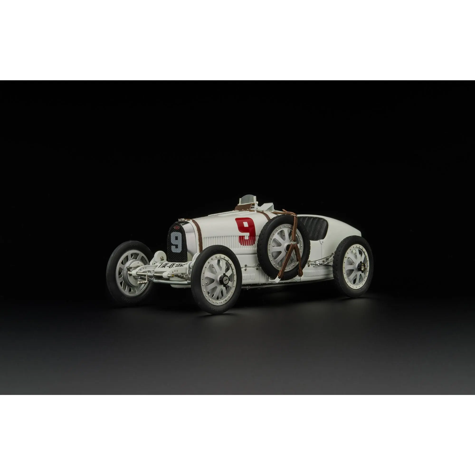 Bugatti T35 #9 National Color Project Germany Limited Edition to 800 pieces Worldwide 1/18 Diecast Model Car by CMC