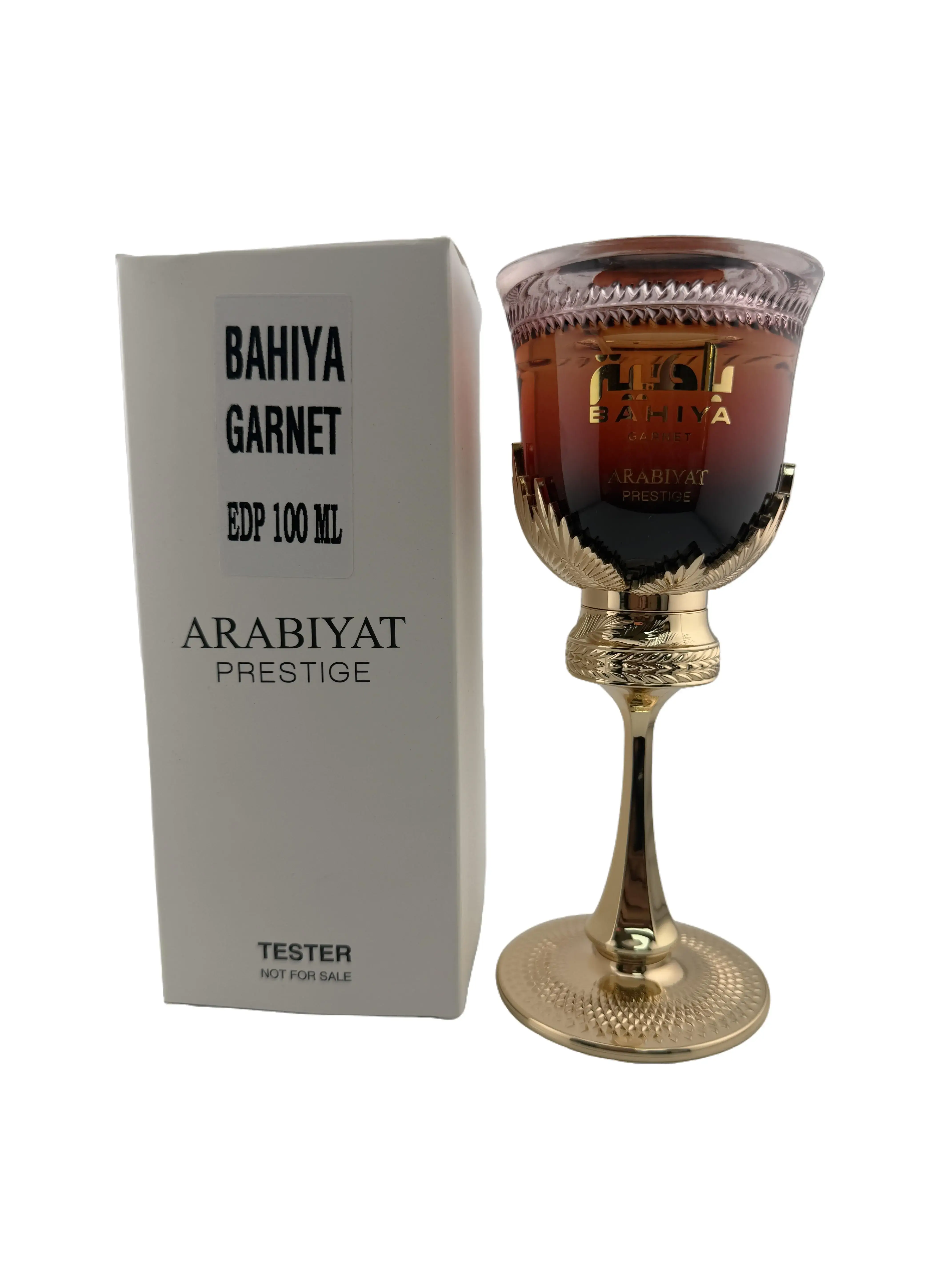 Arabiyat Prestige Bahiya Garnet EDP Spray, 3.4 fl oz Women's Perfume, Jasmine & Fruity Scent with Bergamot, Perfumes for Women, Single Item, Women Perfumes