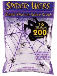 Fun World FW9528 60 Gram Super Stretch Spider Web