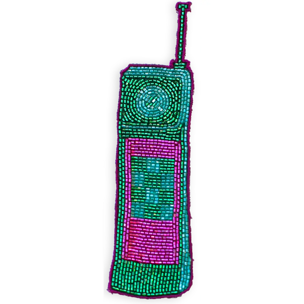Beaded Telephone Patch