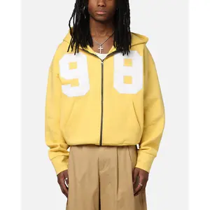 Loiter Cosmos Zip Hoodie Yellow