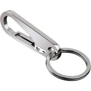 Keychain,Heavy Duty Key Chain Hook with Quick Release for Men,Universal Key Ring Clip,Carabiner Keychains for Car