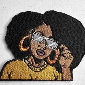 Boss up Queenz Embroidered Iron On Patch (Sewing)