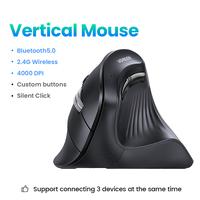Vertical Wireless (Bluetooth 5.0+2.4G)-Black