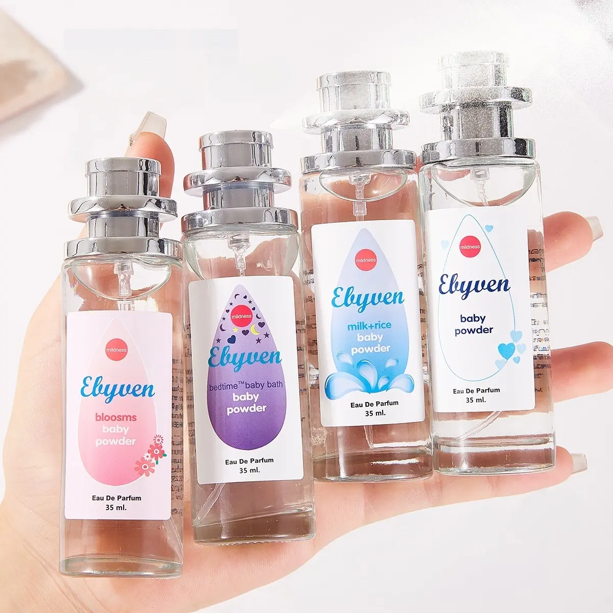 Baby Perfume Spray 35 mL,Long-Lasting 72-Hour Fragrance, Fresh, Natural and Captivating Scents, For Daily Use and All Occasions, Perfect Gift