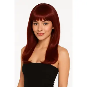 Auburn Electra Halloween Costume Wig