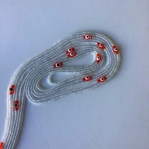 Red Evil  Eye waist beads