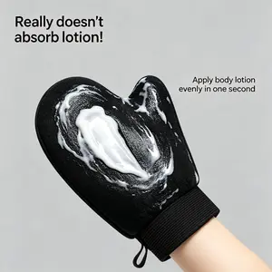 Viral Self‑Tanner & Lotion Applicator Glove, Soft Gentle Skin‑Safe Massage Mitt, Waterproof Oil‑Resistant Tool for Sunscreen & Facial Application, Highly Practical Daily Skincare Accessory for Home Use