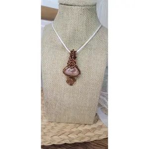 Copper Wrapped Sunstone