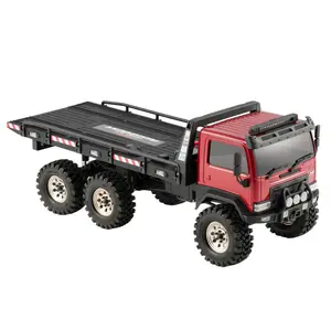 FairRC 1/18 CR18P ARKTOS 6x6 Flatbed Red Mod RTR RC Truck New
