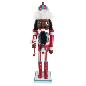 Retro Christmas African American Nutcracker