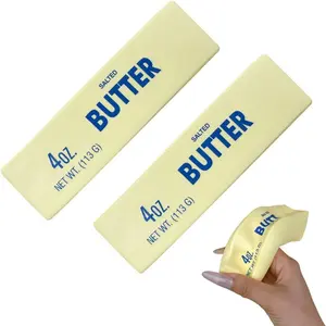 2PCS Squishy Series Hawaiian Rolls – Slow Rebound Soft Taba Squishy Toy, Stress Relief Sensory Fidget Toy for Adults & Kids, Soft Squeeze Anti-Stress Desk Toy