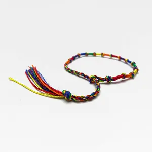 Hand-woven Rainbow Bracelet
