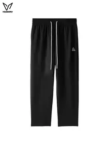 Straight Leg Sports Pants, Loose Fit Unisex Jogger Pants, Suitable for Gym, Streetwear, Casual Wear, Comfortable Fashion, All Seasons