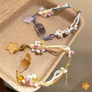 [NEW] Handmade Cute Cat Bracelet – Spiritual Protection Jewelry, Meaningful Gift