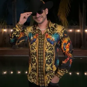 Gallero Rhinestone Long Sleeve Shirt