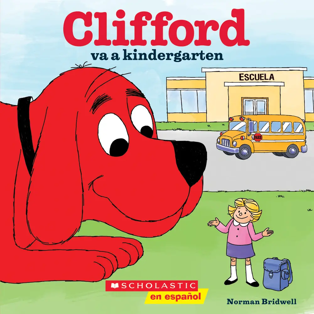 USED Book - Clifford Va a Kindergarten (Clifford Goes to Kindergarten) by Bridwell, Norman (Paperback) - Spanish