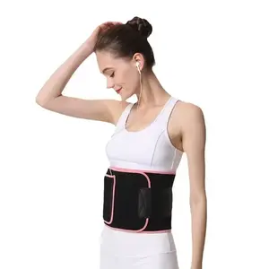 KratosXpedition Sweat Waist Trimmer with Phone Pocket Adjustable Fitness Belt for Workout Gym and Training