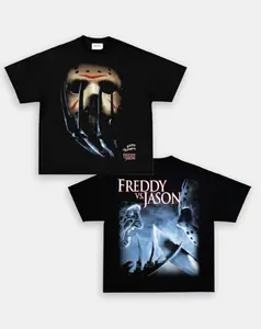 FREDDY VS JASON TEE,Movie shirt , film lover tee, cinema t-shirt,director gift, Movie Buff Apparel, film festival Wear ,Cinema fan top