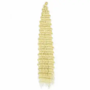 30” Deep Wave Braiding Hair-5 pack