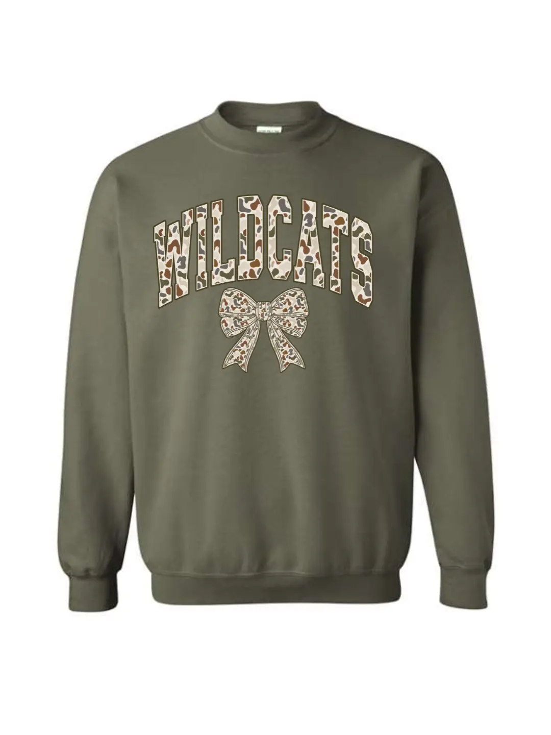 Wildcats Camo Sweatshirt