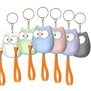 130dB Self Defense Alarm Anti-wolf Girl Child Women Security Protect Alert Personal Safety Scream Loud Emergency Alarm Keychain