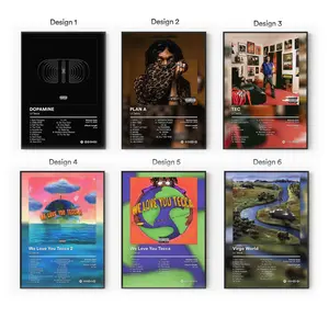 [Sale Up To 40%] [Unframe] Lil.Tecca Album Posters, Melodic Trap Rap Wall Art, Gen Z Hip Hop Bedroom Aesthetic Decor, Modern Album Cover Artwork, Gift for Fans