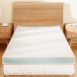 3 Inch Memory Foam Mattress Topper, Cot Size Foam Bed, Mattress Topper for Back Pain, Cooling Gel Bed Topper for Sleeper Sofa, Dorm, RV,Camper, White best  mattress infinity pillows piercing pillow