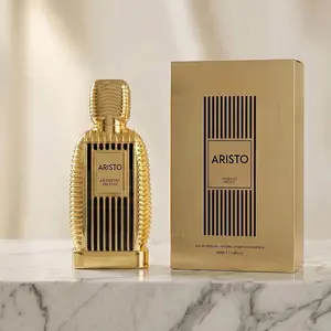 Arabiyat Prestige Aristo Eau de Parfum - Men's Fragrance - Oriental Woody Citrus Perfume - 3.4 fl oz EDP Fragrance - Long-Lasting Body Scent