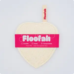 Heart Floofah for Shower & Bath