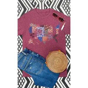 USA Patterns Americana Graphic T-Shirt